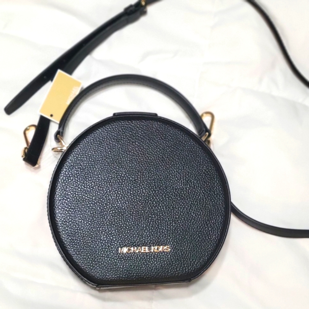 Michael Kors Pebbled Leather Crossbody Bag NWT - Picture 3 of 11